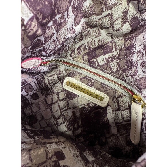 Elliott Lucca Multicolor Crochet Shoulder Bag - Chain Strap Boho Clutch Purse - Picture 5 of 5